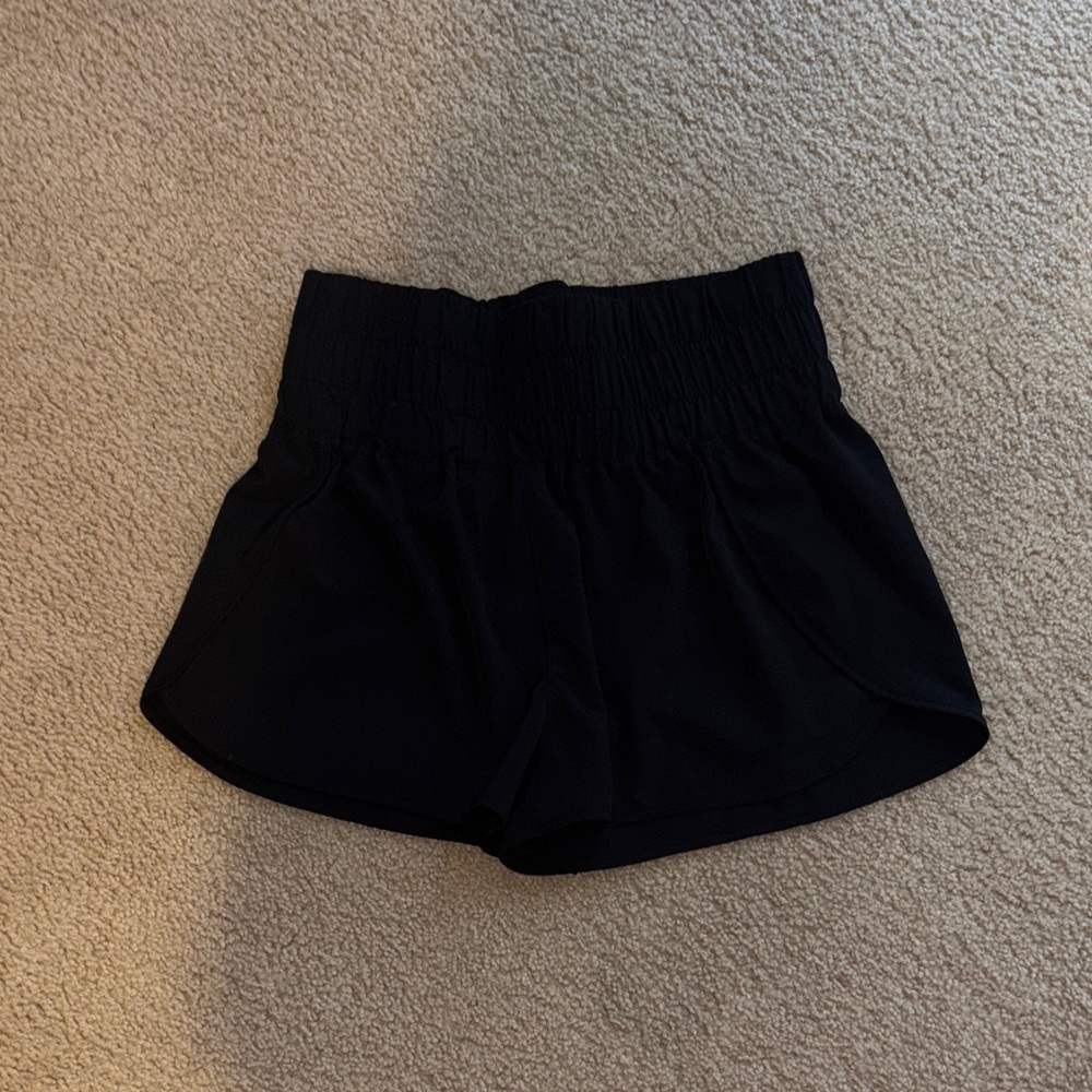 No Boundaries Black Athletic Shorts